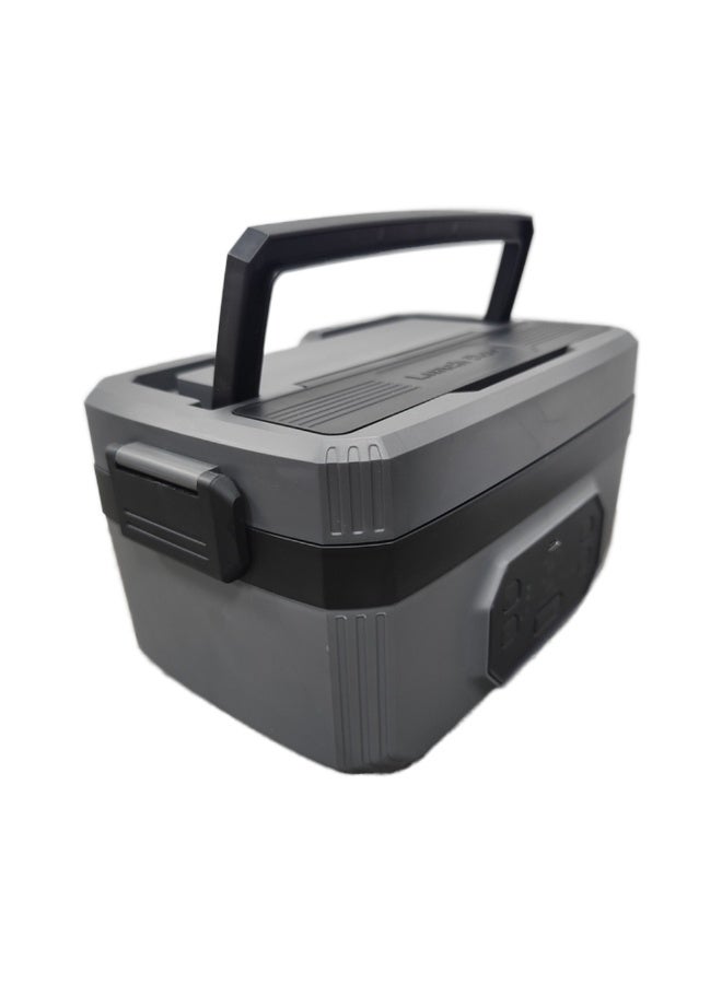 VVU&CCO FH-4B Cordless Electric Lunch Box with 1.2L for Adults with Timer, Rechargeable Self, Heating SS Container, Convenient for Work/Travel/Camping/Hiking - Image 2