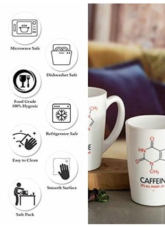 Luminarc Luminarc Opalware Large Coffee Mugs Set of 2 Pieces 320ml LM-N8730  - Image 3