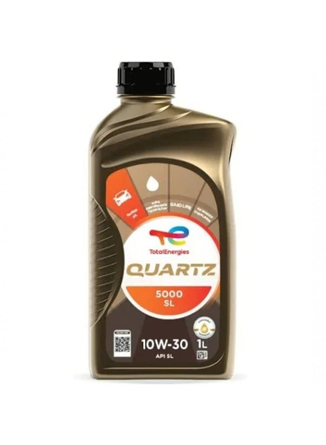 Total Quartz 5000-10w30 engine oil one liter