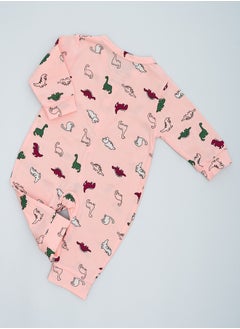 babyqlo Dino Delight Cute Dino Prints Pure Cotton Romper for Infants  - Image 4