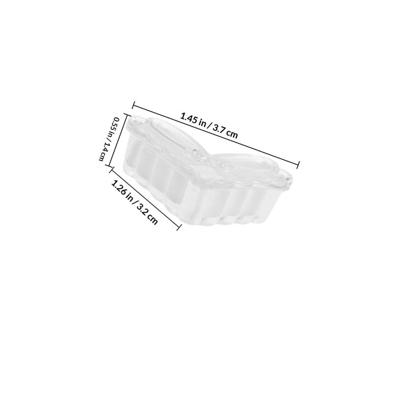 10 Pcs Clear Corner Bumpers Edge Protectors with Strong Adhesive for Home Tables - Image 3