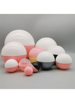 Egg Ball Egg Shell Egg Shell Plastic Egg Color Egg Capsule Shell One-piece Plastic Box Packaging Egg Egg Shell-Specifications:9 * 18cm Capsules Mixed Color Random