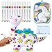 DRAWMYTOY DIY Coloring Plush Toy with Washable Markers Scribble Pets Stuffed Animal Doodle Dolls Art Toy for Boys and Girls Ages 38 Birthday Gift Dinosaur - Image 4