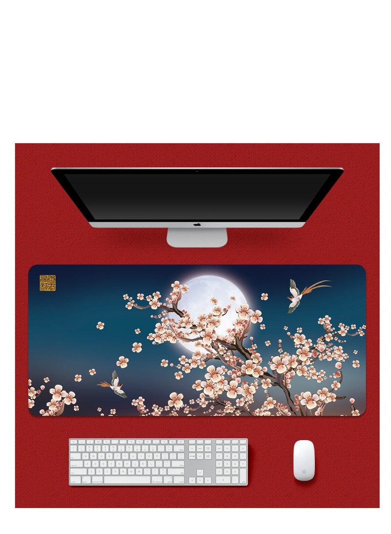 Y&D Large Mouse Pad Extended Gaming Mouse Pad Non-Slip Rubber Base Mouse pad Office Desk Mat Smooth Cloth Surface Keyboard Mouse Pads for Computers 800 X300 X 3mm  - Image 1
