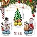 TaTalife Inflatable Christmas Balloons Santa Claus Snowman Christmas Tree Standing Balloons New Year Party Foil Balloons Indoor and Outdoor Decorations - Image 4
