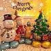 TaTalife Inflatable Christmas Balloons Santa Claus Snowman Christmas Tree Standing Balloons New Year Party Foil Balloons Indoor and Outdoor Decorations - Image 2