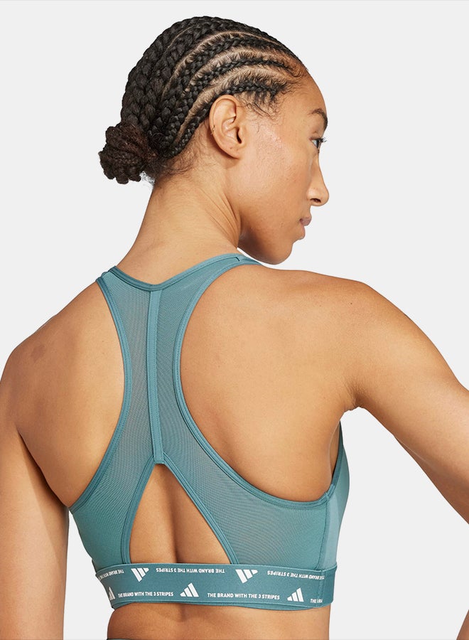 Adidas Powerreact Training Medium-Support Bra - Image 2