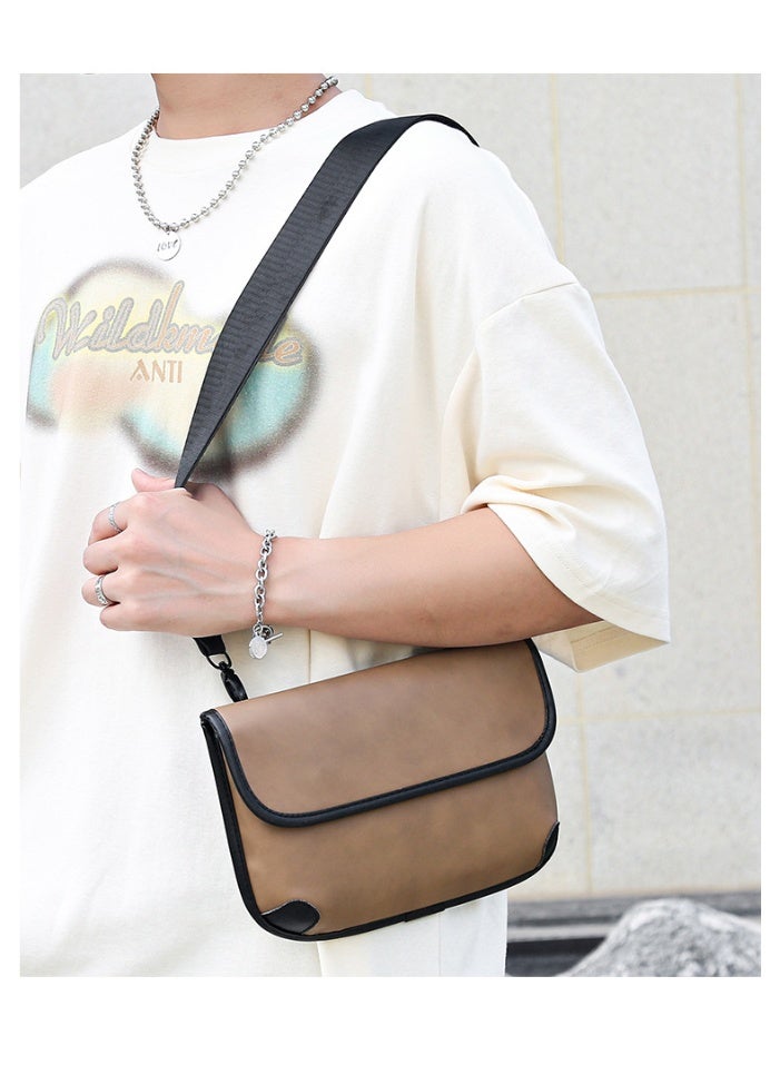 KUYING Men's Business Commuting Single Shoulder Crossbody Bag  - Image 3