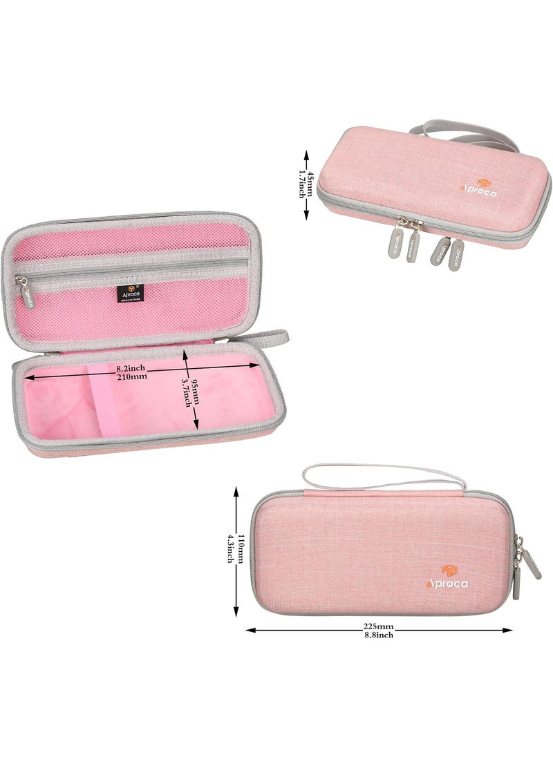 Aproca Aproca Pink Hard Storage Portable Case for Casio fx9750GIII Standard Graphing Calculator Case Only  - Image 5