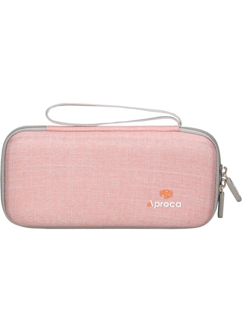 Aproca Aproca Pink Hard Storage Portable Case for Casio fx9750GIII Standard Graphing Calculator Case Only  - Image 3