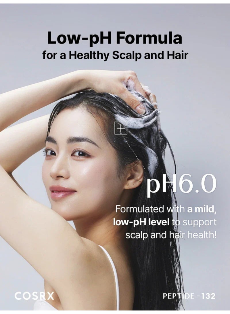 COSRX Peptide-132 Ultra Perfect Hair Bonding Shampoo & Treatment with Hair Brush - Image 5