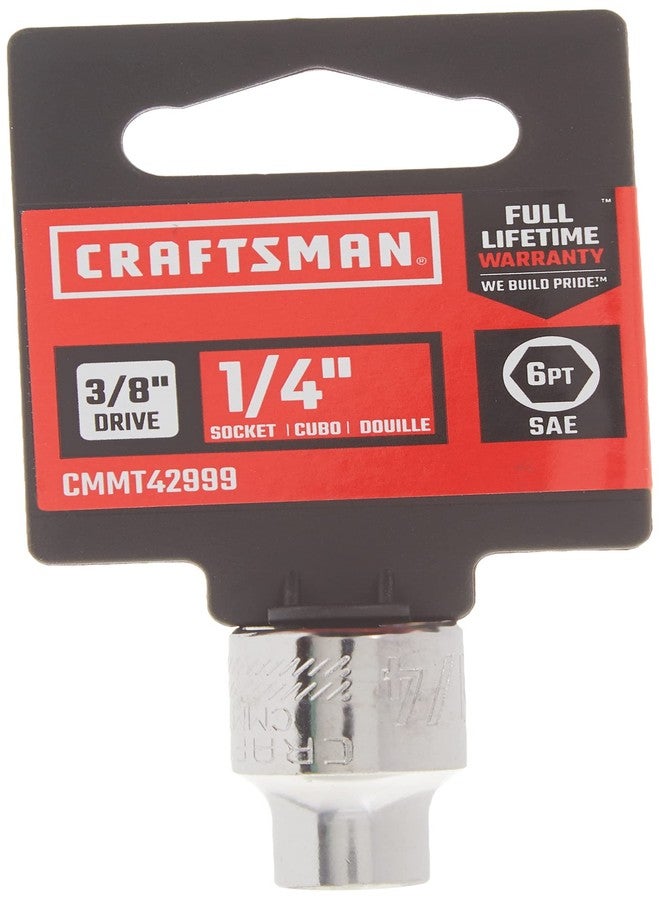 CRAFTSMAN Shallow Socket, SAE, 3/8-Inch Drive, 1/4-Inch, 6-Point (CMMT42999) - Image 4