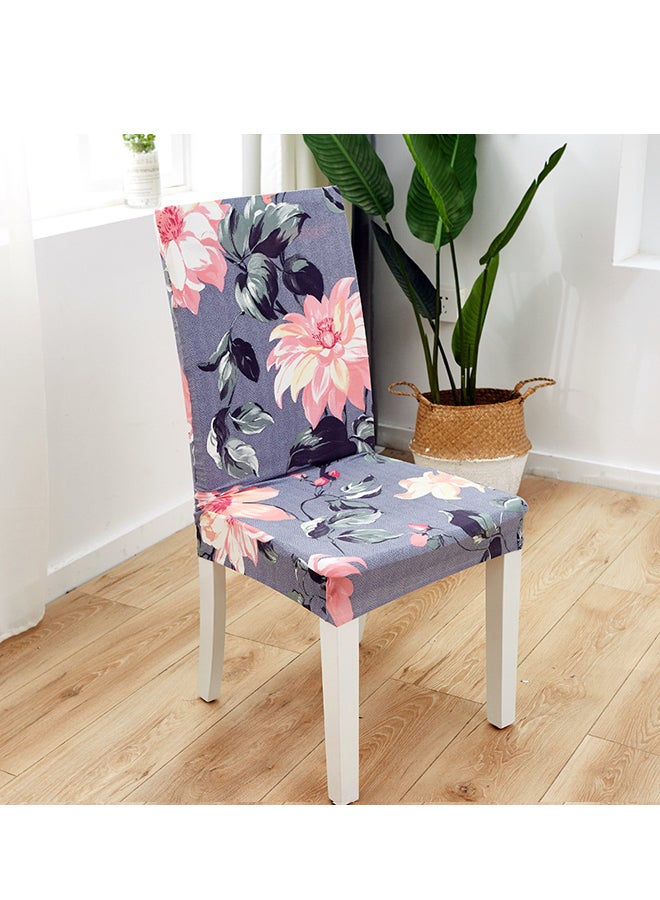 Dust Proof Dining Chair Cover Set Flore Printed Bohemian Chair Cover - Image 1