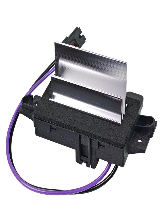 TVM TRAVERMAN HVAC Blower Motor Resistor Blower Control Module 4P1516 Compatible with GMC Envoy Sierra Yukon,2003-2007 Chevy Silverado Avalanche Suburban Tahoe,Cadillac Escalade Replaces# 89018778 1580567 52495874 - Image 1
