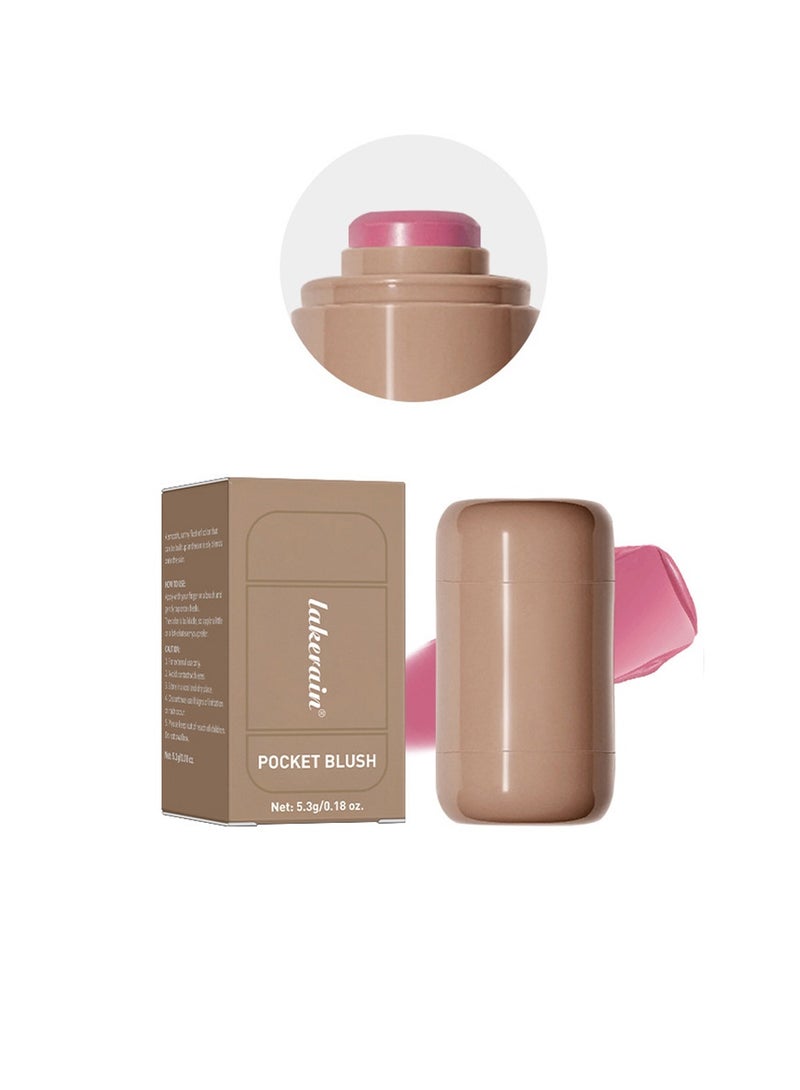 lakerain Creamy Blush for Buildable Color | Soft & Velvety Texture | Long-Lasting, Luminous Finish | Hydrating & Blendable | Natural Glow for All Skin Types - Image 1