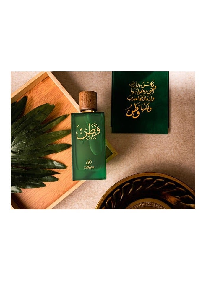 دي روز عطر وطن او دي بارفيوم 100 مل - Image 4