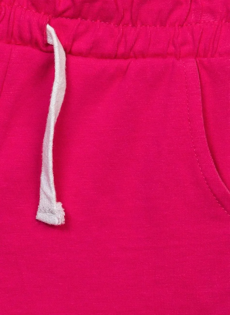 MINOTI Teeb Girls' Shorts With Stretch Waistband And Pockets