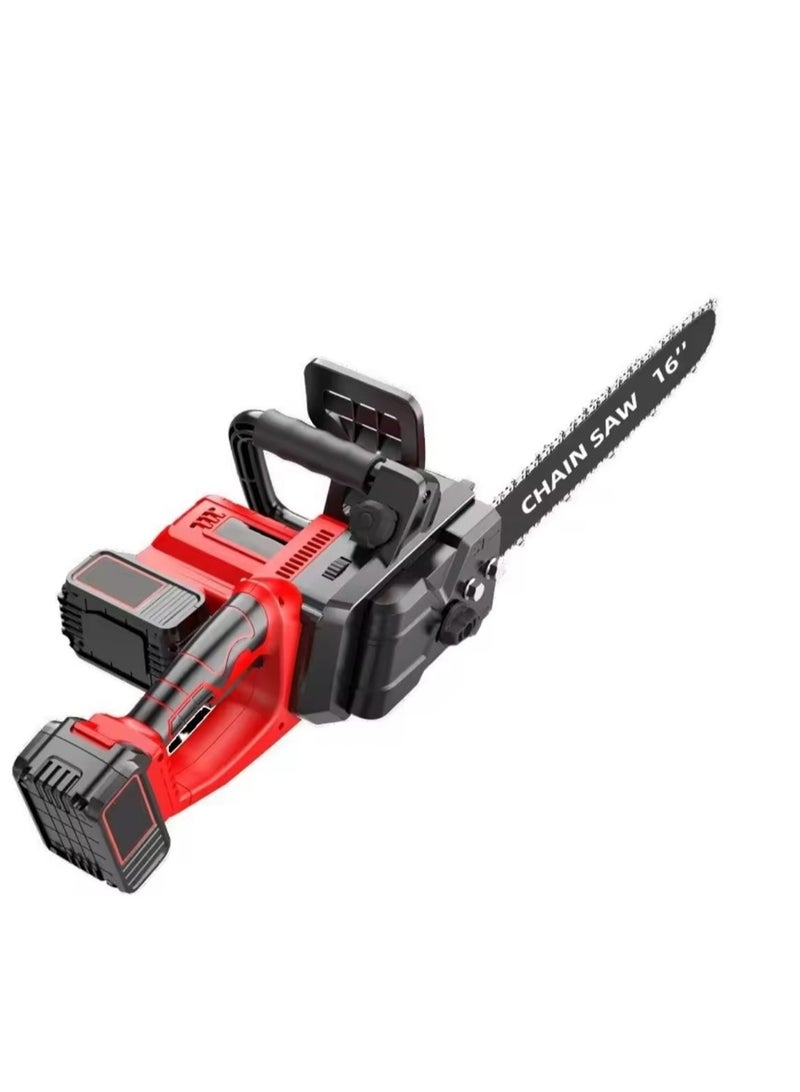 BlueFire 16-Inch Brushless Cordless Chainsaw with 2×3000mAh Rechargeable Batteries & Fast Charger | Portable Electric Battery Powered Chain Saw for Wood Cutting, Tree Trimming, Pruning & Gardening | High-Efficiency Pure Copper Motor, Deep-Quenched Guide Chain, Low Kickback, Lightweight & Easy to Use | Long-Lasting Power, Durable & Smooth Cutting Performance for Home, Farm & Outdoor Use - Image 5