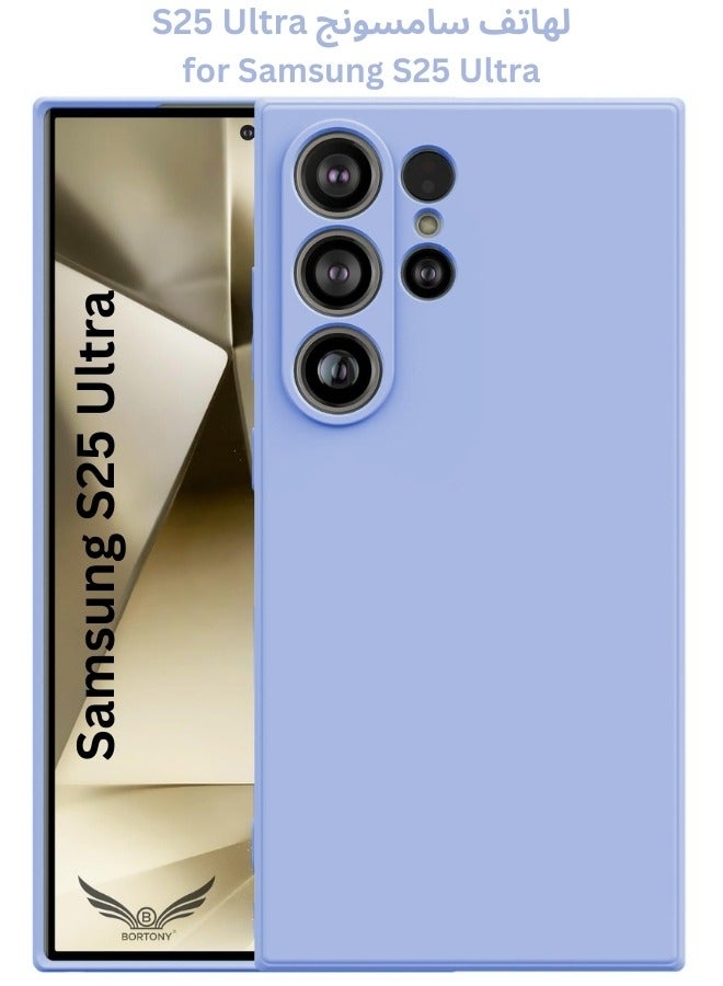 BORTONY Samsung S25 Ultra Case Liquid Soft Silicone Gel Rubber Galaxy S25 Ultra Cover Anti Scratch Military-Grade Shockprrof Protective Case for Samsung Galaxy S25 Ultra 6.8 Inch - Image 1