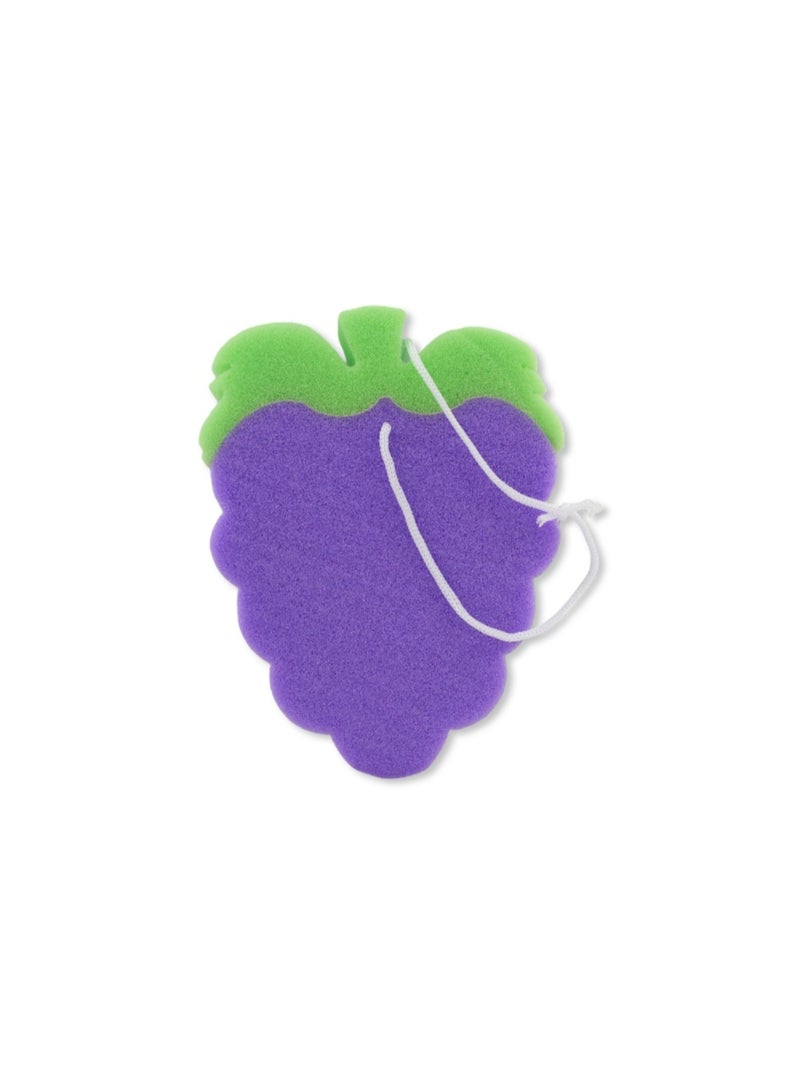 Safari Baby Bath Sponge – Berries Design - Image 1