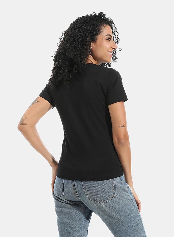 Xtcy Single Lycra Half Sleeve Crew Neck women - Image 3