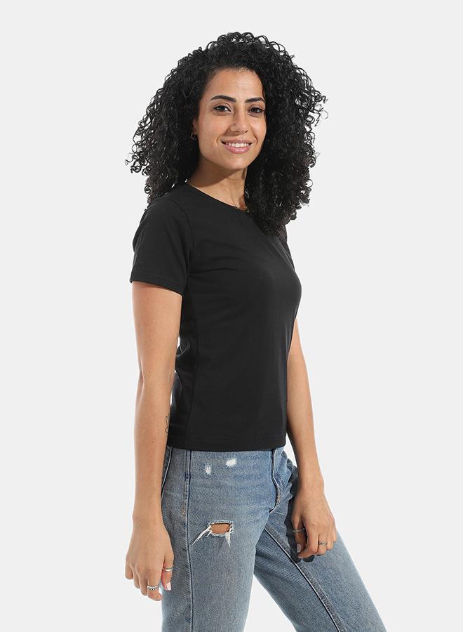Xtcy Single Lycra Half Sleeve Crew Neck women - Image 2