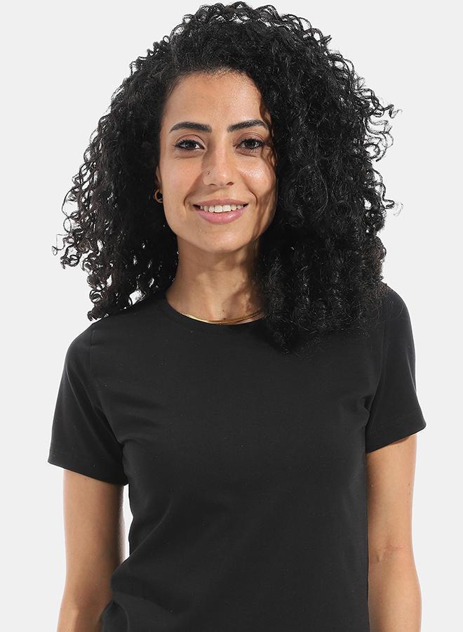 Xtcy Single Lycra Half Sleeve Crew Neck women - Image 4