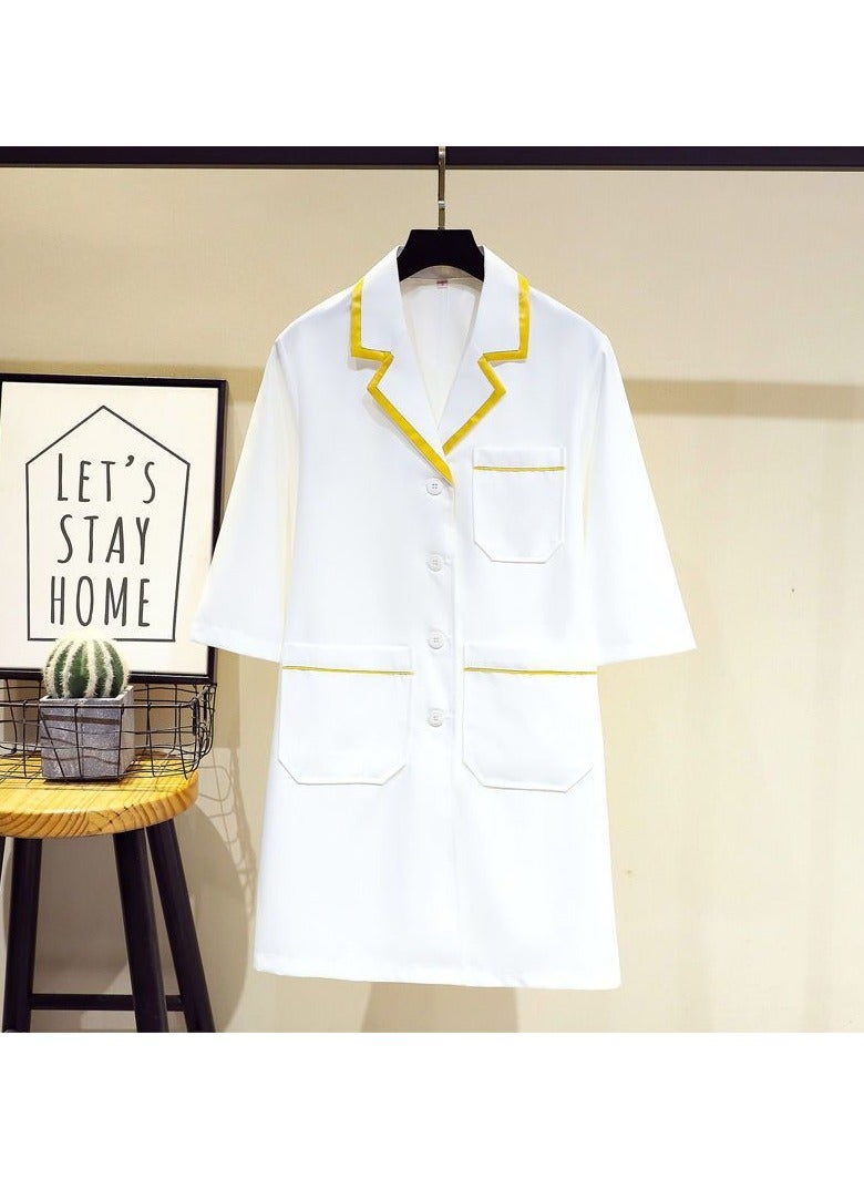 KUYING Summer Style Lab Coat For Door-To-Door Medical Work Clothes  - Image 1