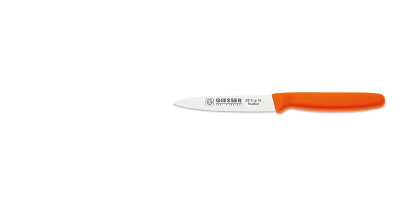 Giesser Giesser Jimit Metal Corporation Stainless Steel Messer 8315 sp 10 r Paring KnifeVegetable Knife 4 Inch Red 