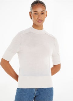 CALVIN KLEIN High Neck Knitted Sweater  - Image 1