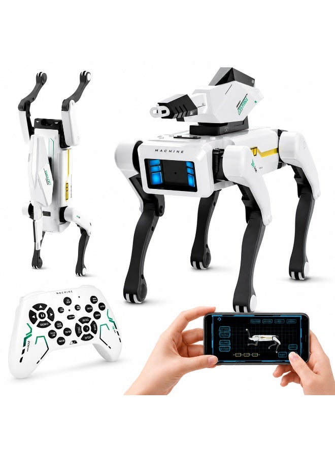 Robot Dog Toy for Kids – Smart Programmable RC Robotic Dog with App & Remote Control, Walking Dancing Puppy Electronic Pet, Educational STEM Toy - Image 1