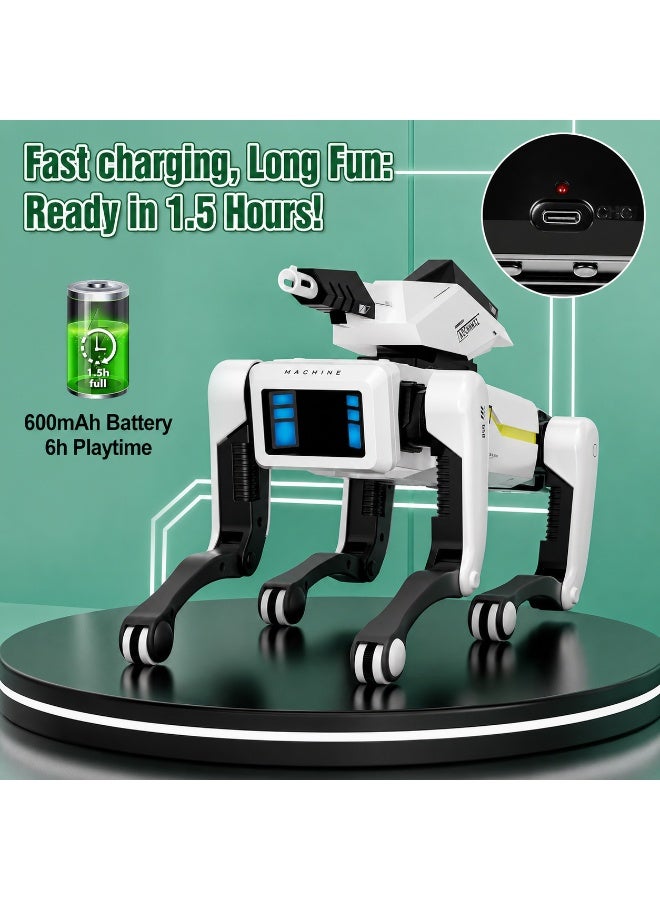 Robot Dog Toy for Kids – Smart Programmable RC Robotic Dog with App & Remote Control, Walking Dancing Puppy Electronic Pet, Educational STEM Toy - Image 3