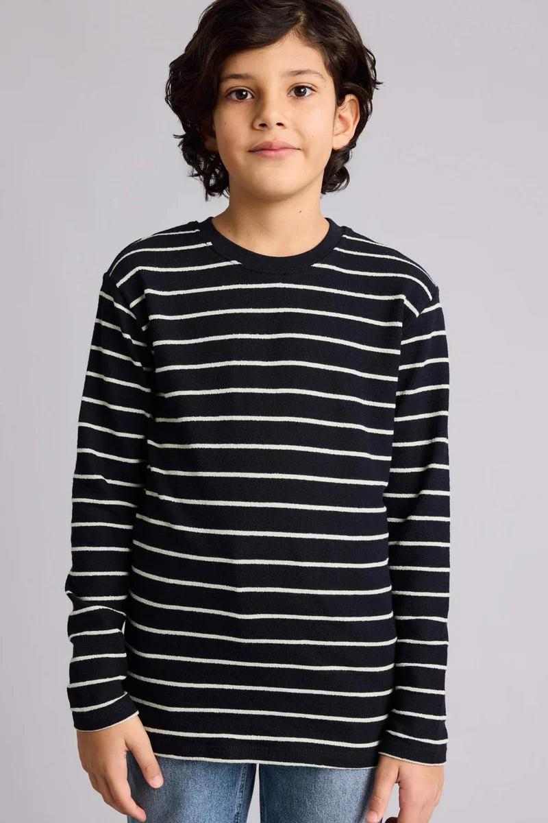 DeFacto New Regular Fit Long Sleeve T-Shirt