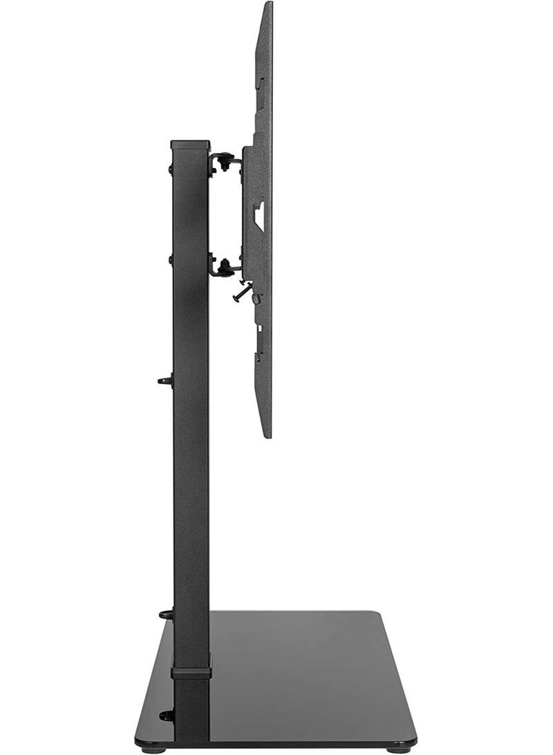 Table Top LCD/LED TV Stand with 8.0mm/0.31in Thickness Tampered Glass Fit for 37~70in with Holding Weight Capacity 40KG (88lbs)  - Image 4