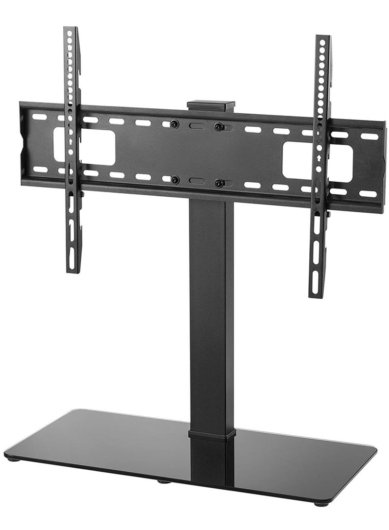 Table Top LCD/LED TV Stand with 8.0mm/0.31in Thickness Tampered Glass Fit for 37~70in with Holding Weight Capacity 40KG (88lbs)  - Image 3