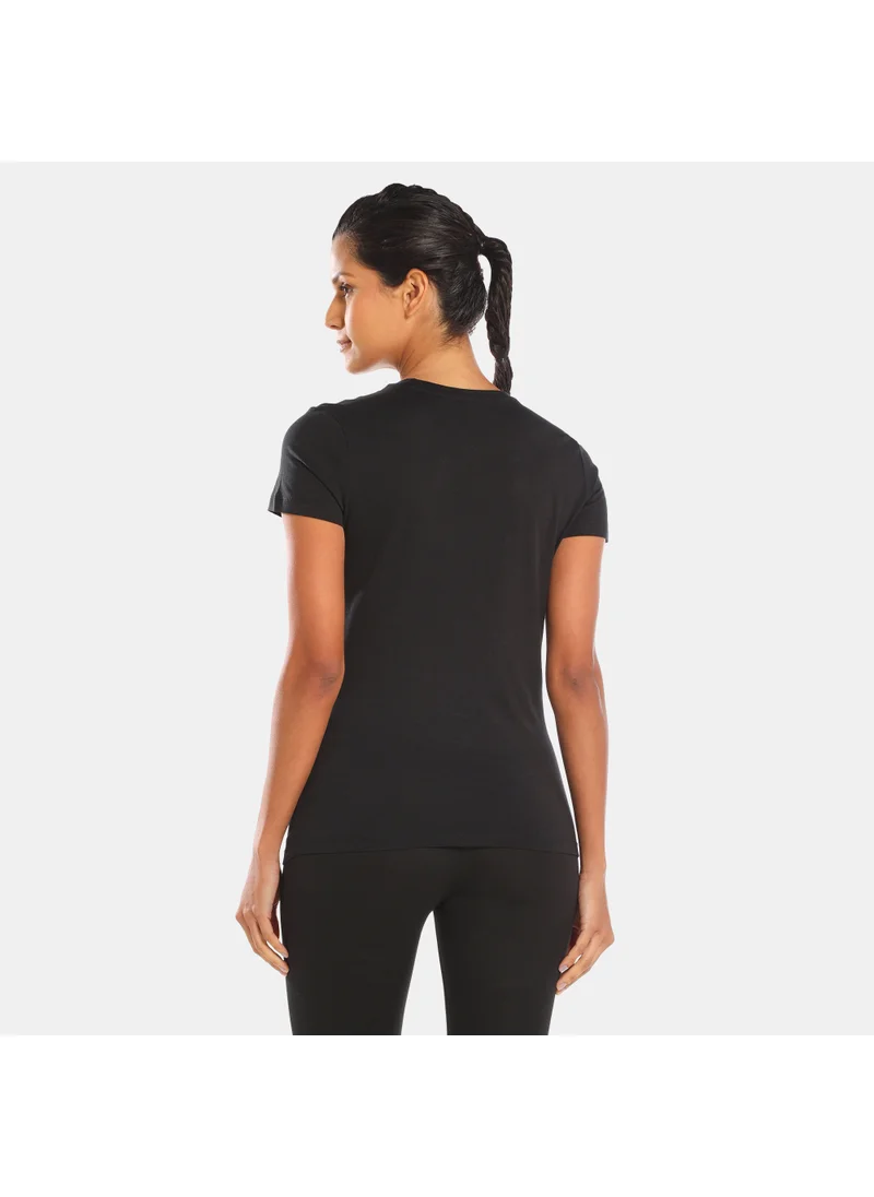 PUMA Women's Essentials+ Metallic Logo T-Shirt
