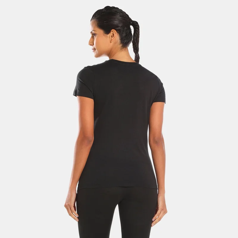 PUMA Women's Essentials+ Metallic Logo T-Shirt