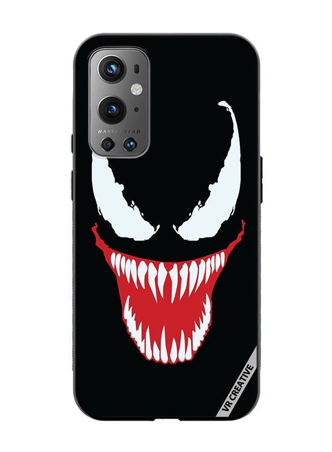 VR CREATIVE Protective Case Cover For OnePlus 9 Pro Spider Man Evil Design Multicolour - Image 1