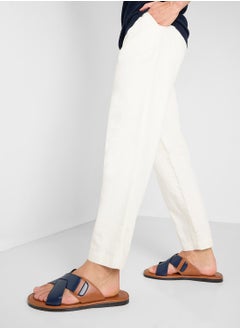 Robert Wood Cross Strap Casual Sandals  - Image 5