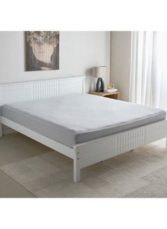 Home Box Essential King Cotton Flat Sheet 240 x 260 cm  - Image 1