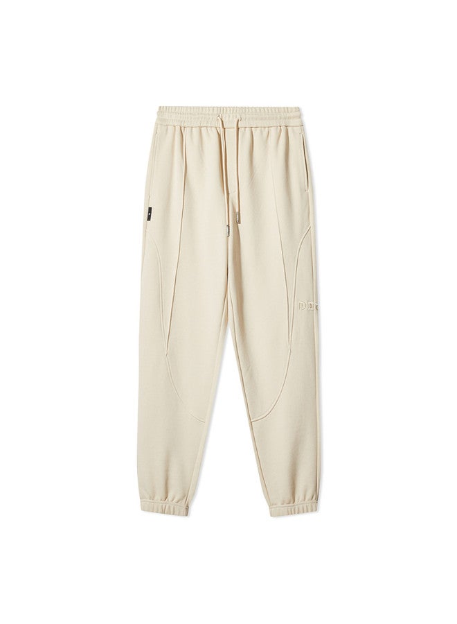 Cabbeen Mall Same Style] Letter Embroidery Sweatpants Spring/autumn Loose Fit Casual Pants Trendy Comfortable Versatile Trousers - Image 2