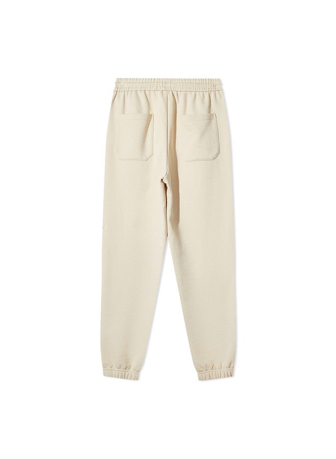 Cabbeen Mall Same Style] Letter Embroidery Sweatpants Spring/autumn Loose Fit Casual Pants Trendy Comfortable Versatile Trousers - Image 3