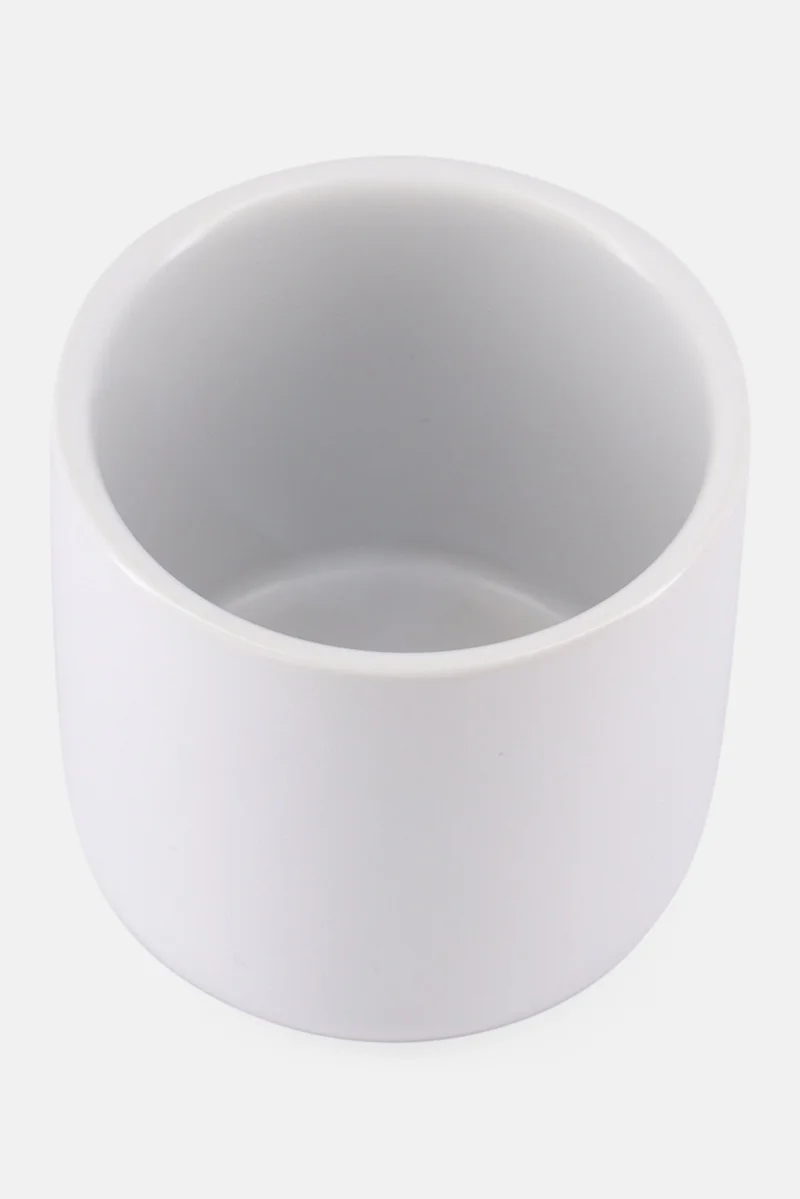 موي موتشو منظم حمام بغطاء أبيض