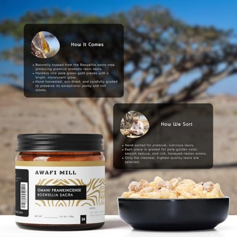 Omani Frankincense 100g Edible Sweet Luban - Image 4