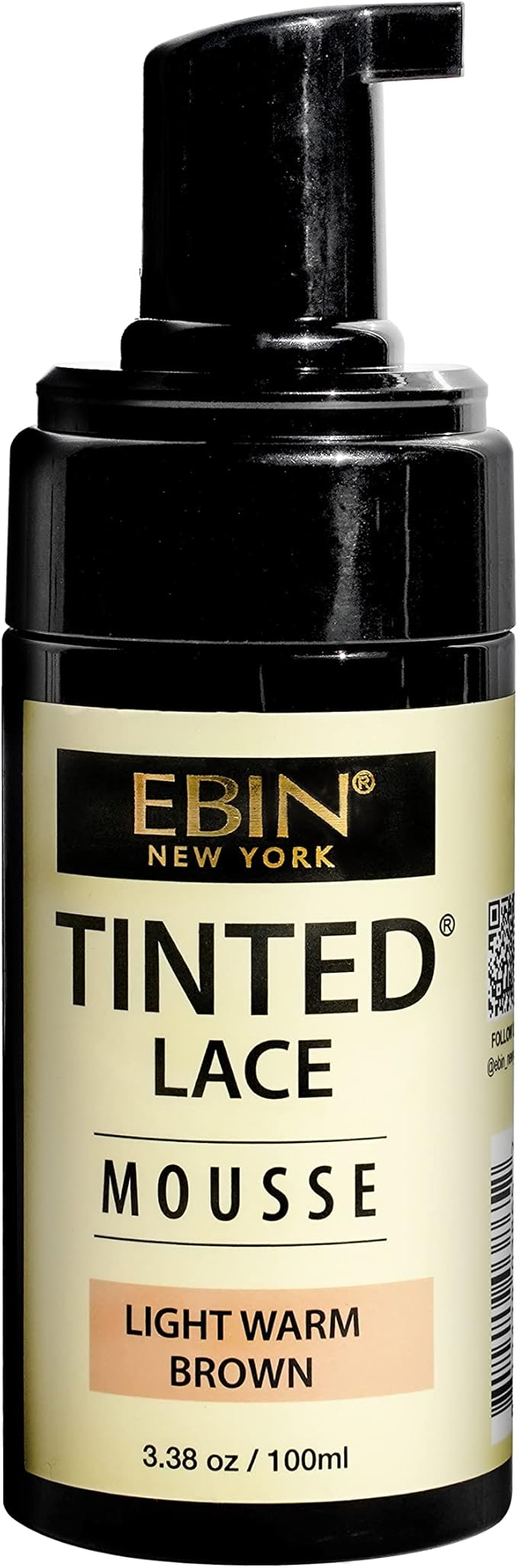 EBIN NEW YORK موس EBIN الملون من الدانتيل بني متوسط 100 مل