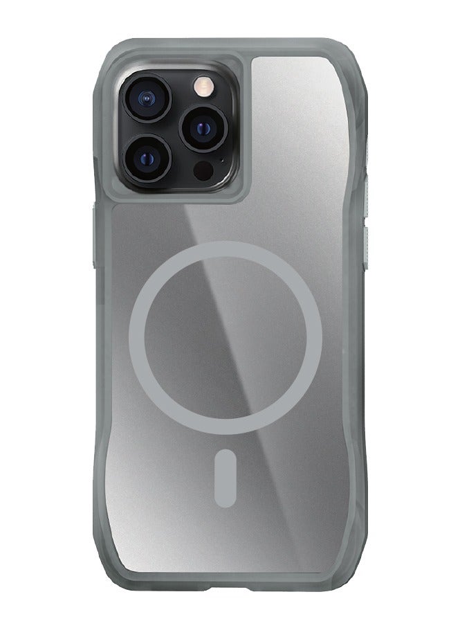 HELMET Premium Protective Case for iPhone 15 Pro Max – MagSafe Compatible & Durable Transparent Design  - Image 1