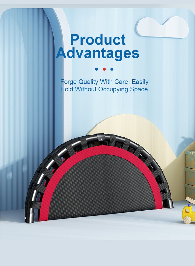 Glanfen T-rail elastic band folding trampoline - Image 5