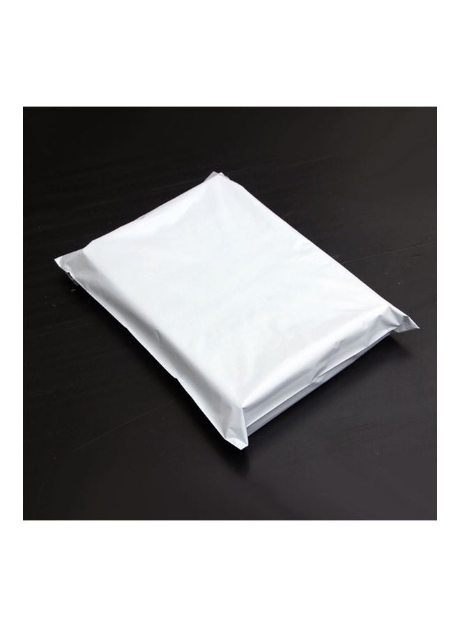 نيبمينينت مجموعة من 100 قطعة أكياس الشحن ذاتية الغلق والمقاومة للماء البولي ميلرز والأظرف البريدية أبيض/أصفر/أسود - Image 3