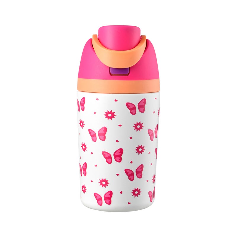 Owala Style 304 Stainless Steel Tumbler with 5D Print, Cartoon Design, 12oz/360ml - Image 5