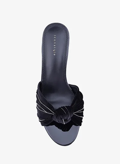 أيقون كعب مفتوح مطرز